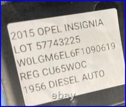 Kit Radiateur/Ventilateur OPEL INSIGNIA 2015 2.0D 13241751 22915610 57743225