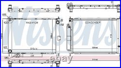 NISSENS module de refroidissement pour RENAULT