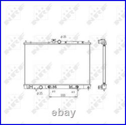 NRF Radiateur du moteur pour MITSUBISHI OUTLANDER I (CUW) 53594