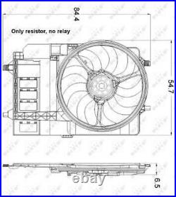 NRF Ventilateur refroidissement du moteur Ventilateur Moteur 47301