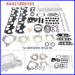 Oil Cooler Connecting Rods Gasket Pour Mercedes OM642 V6 E-Class W211 A
