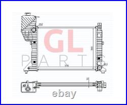 Pour MERCEDES BENZ SPRINTER 1995-2000 Radiateur Refroidissement Du Moteur Pour MERCEDES BENZ SPRINTER 1995-2000 Radiateur Refroidissement Du Moteur