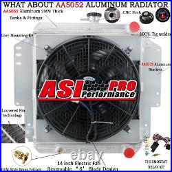 Pour Suzuki Sierra Samurai JA51 SJ413 410 1.3L 81-96 2 Rows Radiateur Shroud Fan