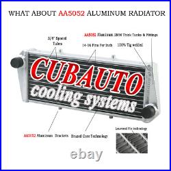 Radiateur 2 Rangée Pour Ultralight Rotax 912i 912 914 UL 4-STROKE Aluminium