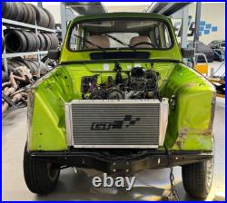 Radiateur ALU Renault 4L 4 R4 TRES Gros Volume Trophy Radiator Eau Aluminium