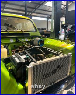 Radiateur ALU Renault 4L 4 R4 TRES Gros Volume Trophy Radiator Eau Aluminium