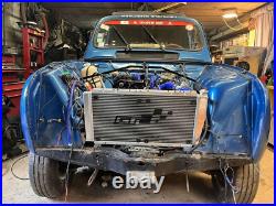 Radiateur ALU Renault 4L 4 R4 TRES Gros Volume Trophy Radiator Eau Aluminium