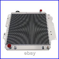 Radiateur Pour JEEP WRANGLER YJ TJ 2.5L 4.0L 4.2 RHD 1986-07 Aluminium 3 Rangée