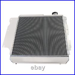Radiateur Pour JEEP WRANGLER YJ TJ 2.5L 4.0L 4.2 RHD 1986-07 Aluminium 3 Rangée