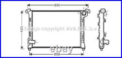 Radiateur eau MINI MINI 1 R50/R53 PHASE 1 17117570821 W10B16A