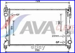 Radiateur eau Opel COMBO CARGO 2012 95515327