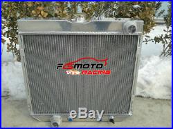 Radiateur en aluminium à 3 rangées pour Ford Mustang V8 1967-1970 1968 1969 70 Radiateur en aluminium à 3 rangées pour Ford Mustang V8 1967-1970 1968 1969 70
