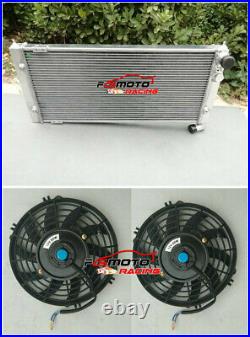 Radiateur en aluminium + ventilateur pour VW Golf 2 & Corrado VR6 Turbo Manual