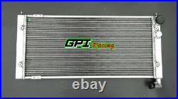 Radiateur en aluminium + ventilateur pour VW Golf 2 & Corrado VR6 Turbo Manual