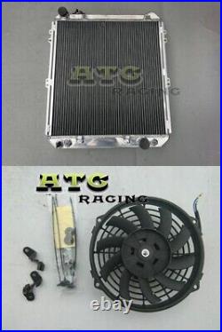 Radiateur+ventilateur pour Toyota Hilux Surf 4Runner KZN130 3.0 Turbo D 93-96