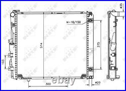 Radiator, engine cooling NRF 526573 For MERCEDES-BENZ