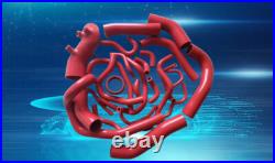 Silicone Radiator Hose For Toyota Supra MK3 MA70 7M-GE/7MGTE 3.0 Turbo BLACK