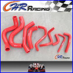 Silicone coolant hose for Patrol Y60 GQ 2.8L RD28T Turbo Diesel 1994-1997 RED