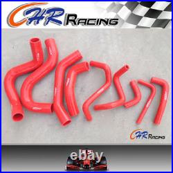 Silicone coolant hose for Patrol Y60 GQ 2.8L RD28T Turbo Diesel 1994-1997 RED