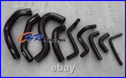 Silicone coolant hose for Patrol Y60 GQ 2.8L RD28T Turbo Diesel 1994-1997 RED