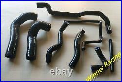 Silicone hose Durite for BMW 3' E36 320i/323i/328i M50 M52 euro noir 8 PCS