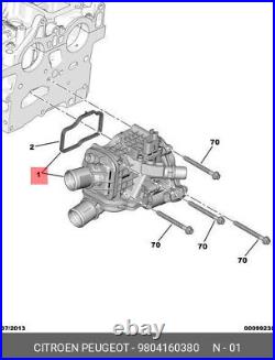 Thermostat 308 3008 508 5008 2.0 bluehdi 9804160380 9849443980 1876476 2264810 Thermostat 308 3008 508 5008 2.0 bluehdi 9804160380 9849443980 1876476 2264810