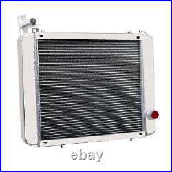 Upgraded 3 Rangées Alu Radiateur Pour Triumph STAG Engine Cooling