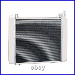 Upgraded 3 Rangées Alu Radiateur Pour Triumph STAG Engine Cooling