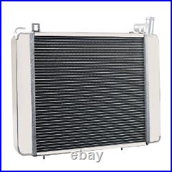 Upgraded 3 Rangées Alu Radiateur Pour Triumph STAG Engine Cooling