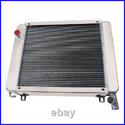 Upgraded 3 Rangées Alu Radiateur Pour Triumph STAG Engine Cooling