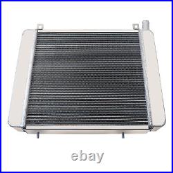 Upgraded 3 Rangées Alu Radiateur Pour Triumph STAG Engine Cooling