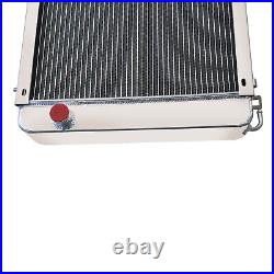 Upgraded 3 Rangées Alu Radiateur Pour Triumph STAG Engine Cooling