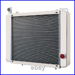 Upgraded 3 Rangées Aluminium Radiateur Pour Triumph STAG Engine Cooling