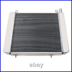 Upgraded 3 Rangées Aluminium Radiateur Pour Triumph STAG Engine Cooling