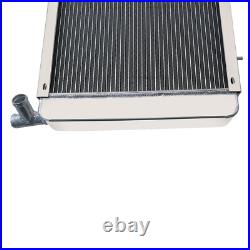 Upgraded 3 Rangées Aluminium Radiateur Pour Triumph STAG Engine Cooling