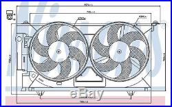 Ventilateur (refroidissement moteur) Peugeot 306 2.0 HDI 90 1.8 D NISSENS 85074