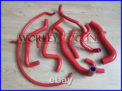 Vw Golf/jetta Mk3 A3 Vr6 2.8/2.9 Aaa/abv Non-us Silicone Coolant Hose Kit Red