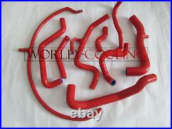 Vw Golf/jetta Mk3 A3 Vr6 2.8/2.9 Aaa/abv Non-us Silicone Coolant Hose Kit Red